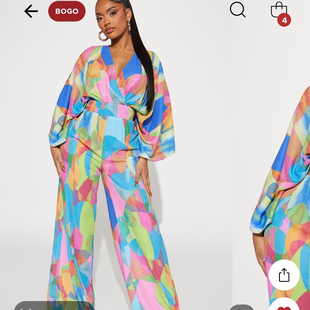 Vibrant Multicolor Women's Jumpsuit